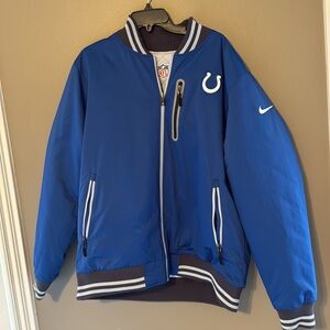 Nike Indianapolis colts Quilted Reversible Coat